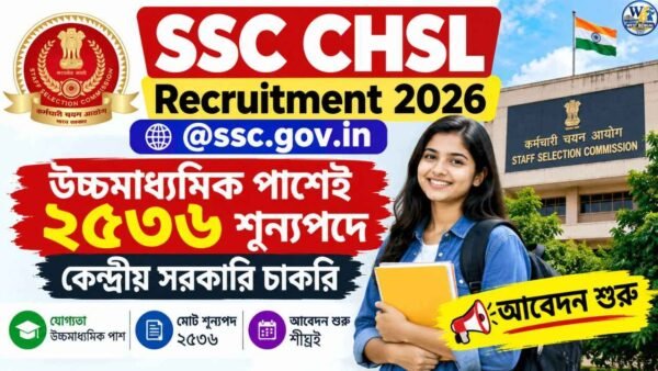 SSC CHSL Recruitment 2026